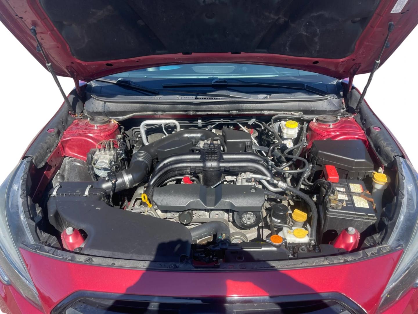 2018 Red /Black Subaru Legacy 2.5i Sport (4S3BNAS60J3) with an 2.5L H4 SOHC 16V engine, Automatic transmission, located at 11115 Chardon Rd. , Chardon, OH, 44024, (440) 214-9705, 41.580246, -81.241943 - Photo#10